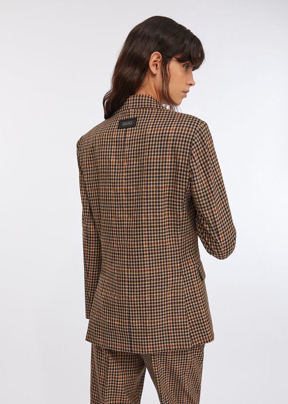 Giacca oversize a quadretti Liu Jo LIU JO Abbigliamento e accessori > Abbigliamento - dettaglio 1