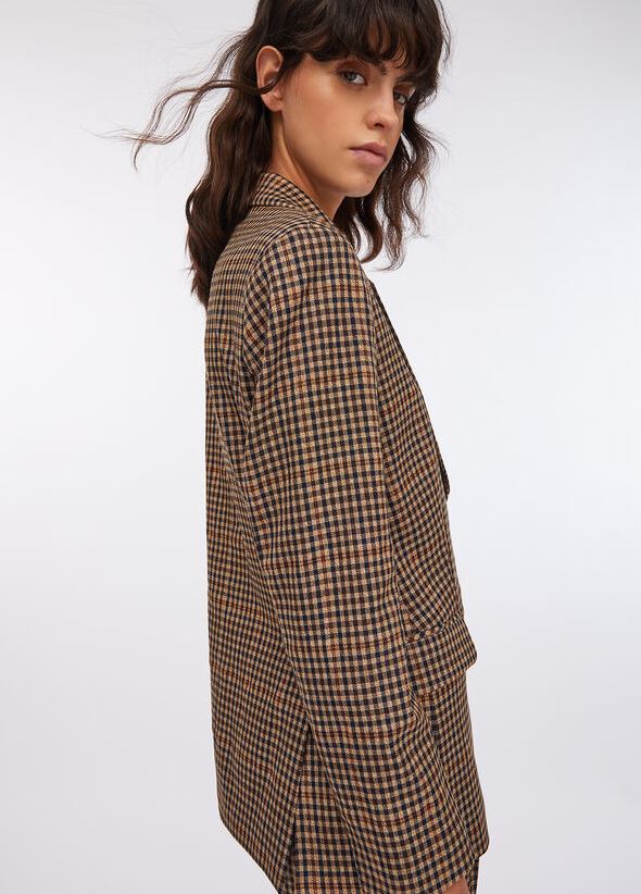 Giacca oversize a quadretti Liu Jo LIU JO Abbigliamento e accessori > Abbigliamento - dettaglio 2