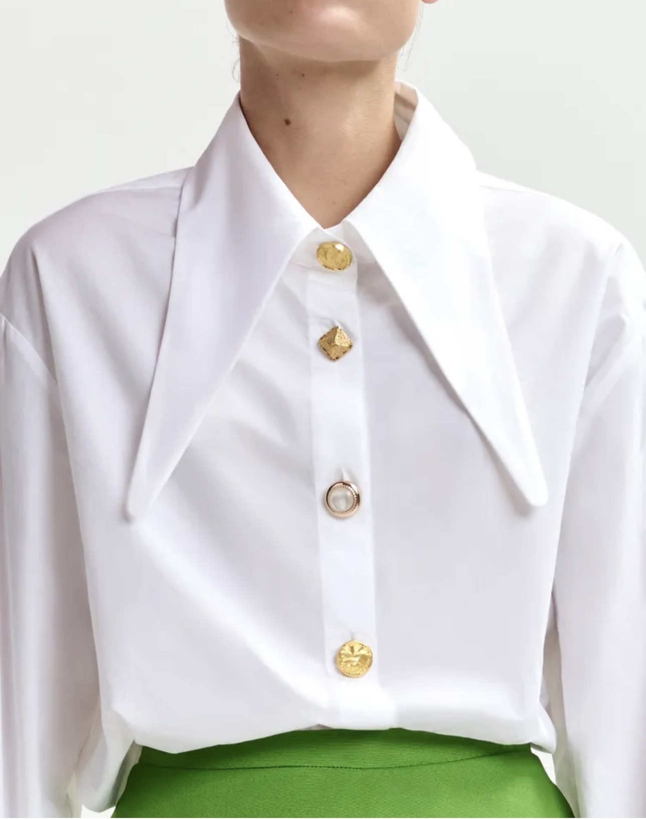Camicia bottoni gioiello collo sofisticato Essentiel ESSENTIEL Abbigliamento e accessori > Abbigliamento - dettaglio 1