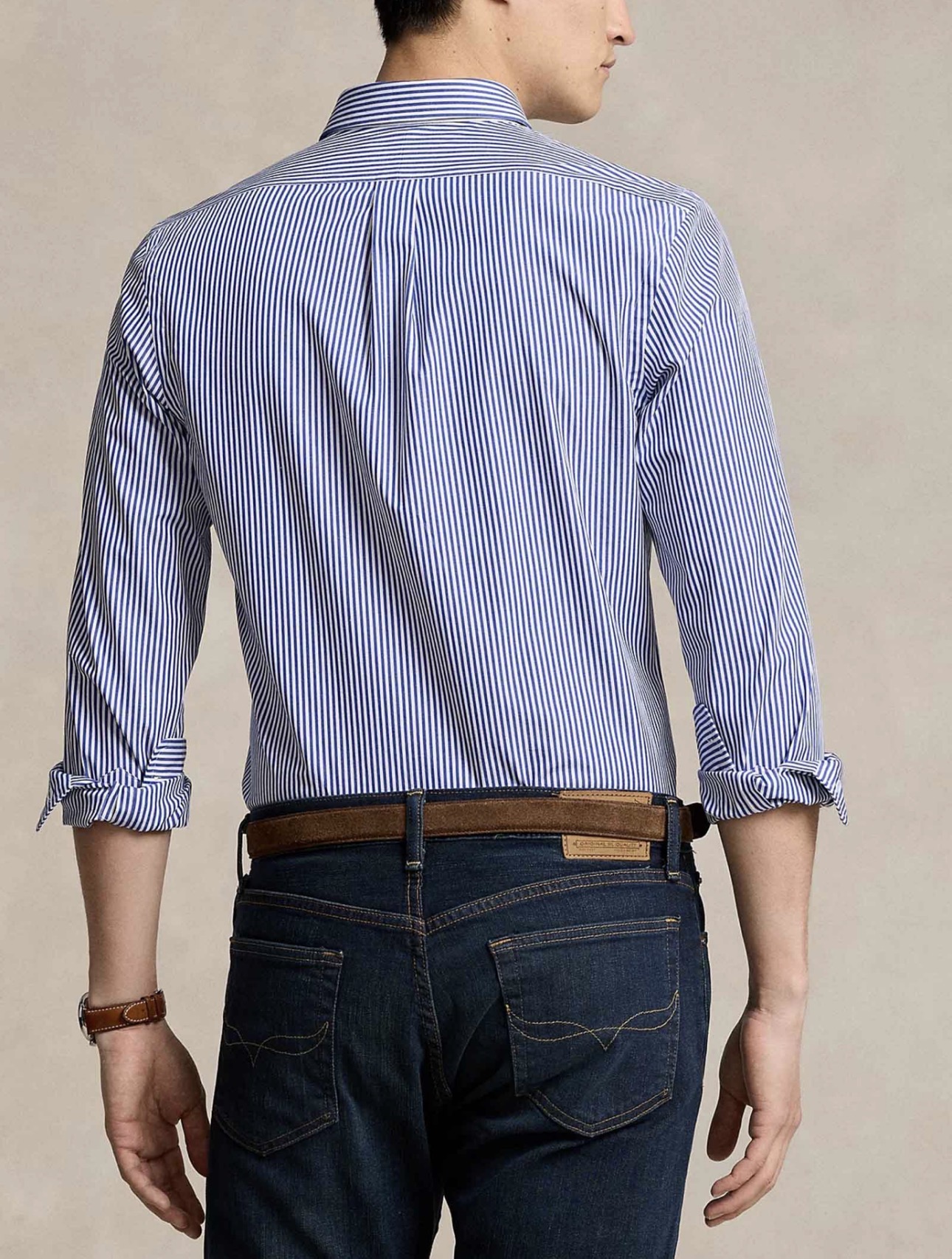 Camicia in popeline stretch a righe abbigliamento Ralph lauren RALPH LAUREN Abbigliamento e accessori > Abbigliamento - dettaglio 1