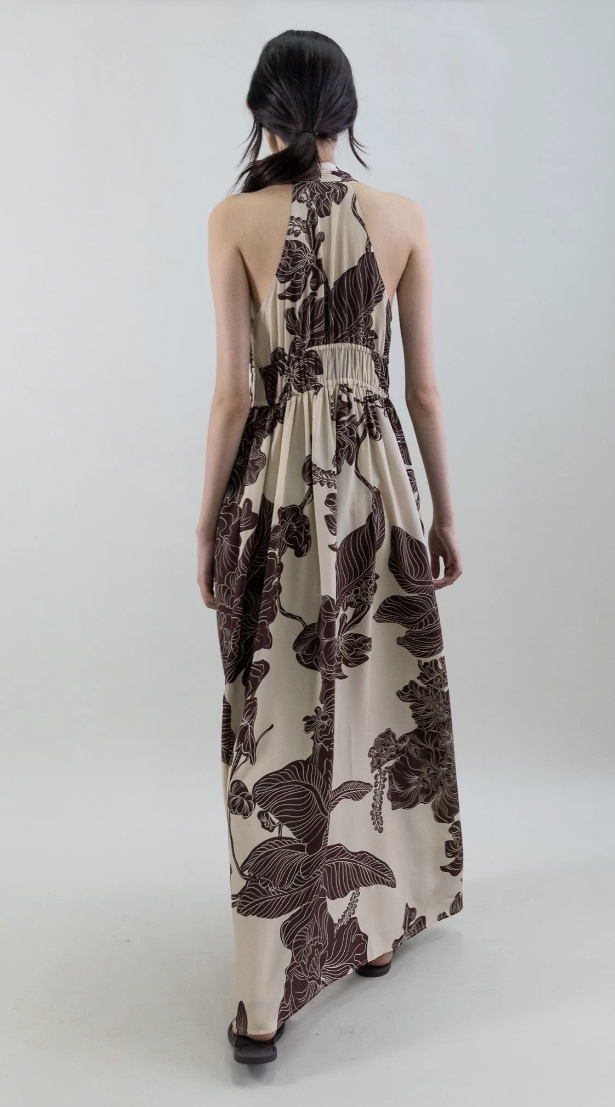 Abito crepe de chine di seta Psophia PSOPHIA Abbigliamento e accessori > Abbigliamento - dettaglio 3