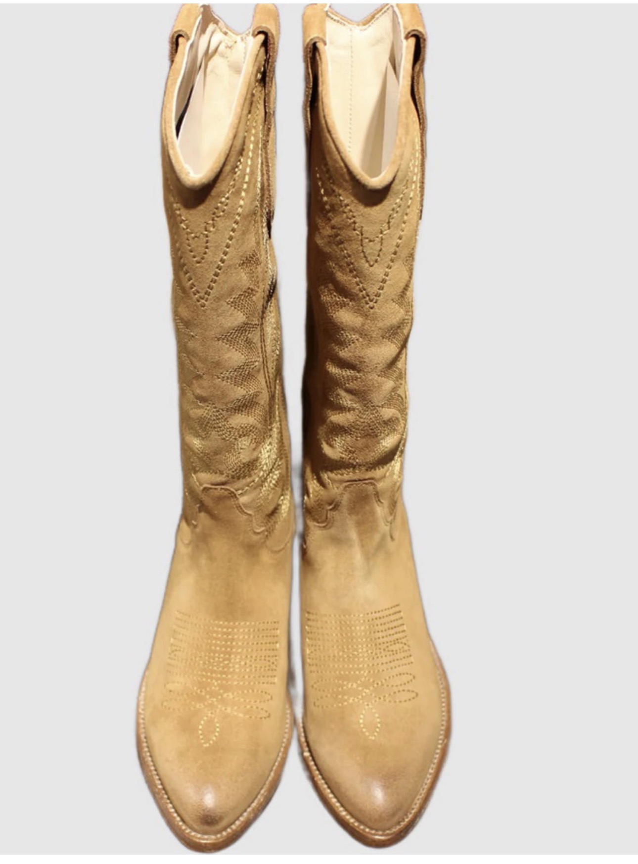Stivale in camoscio con ricamo texano Duccio del duca DUCCIO DEL DUCA Abbigliamento e accessori > Scarpe - dettaglio 1