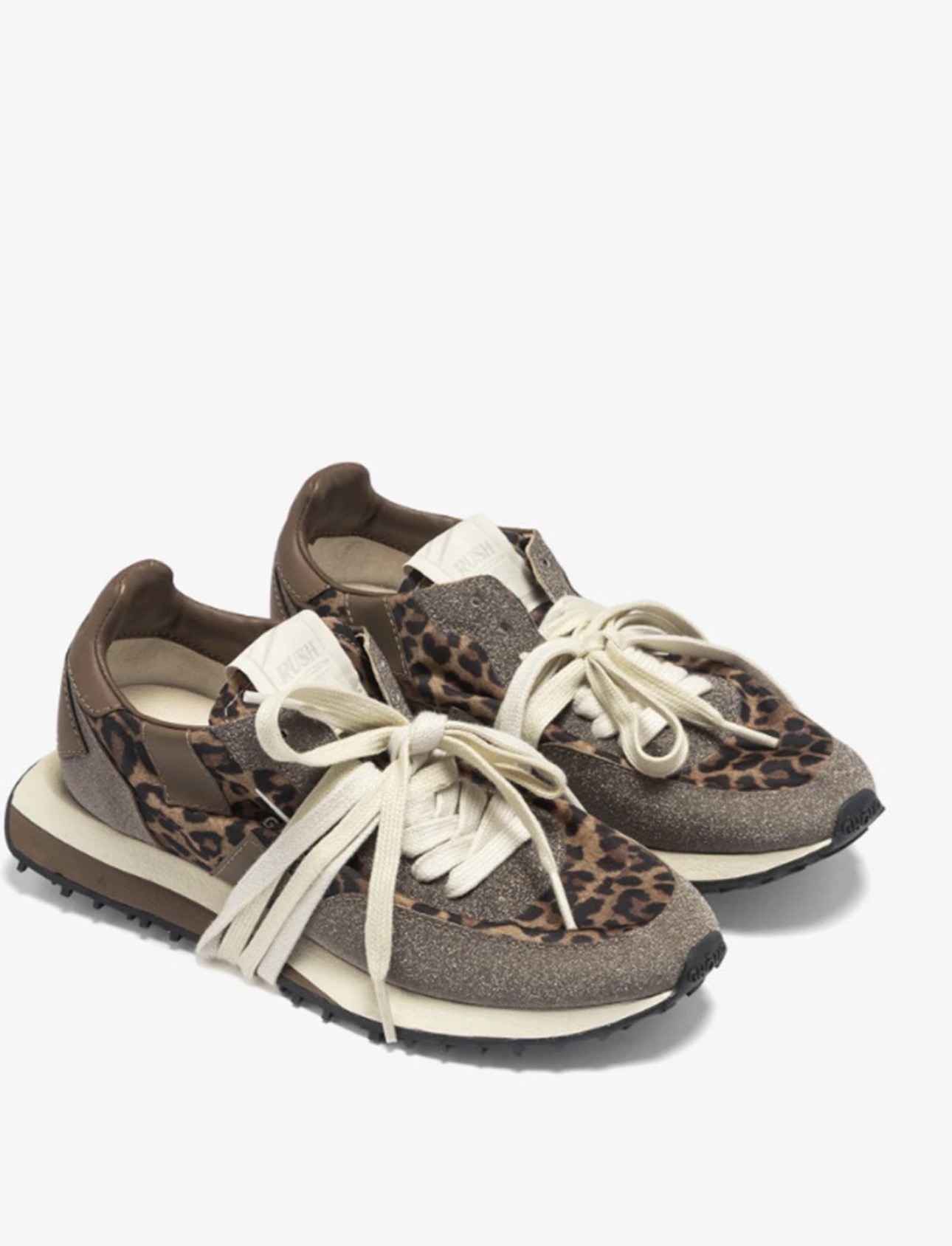 Sneakers silhouette in nylon con glitter Ghoud GHOUD Abbigliamento e accessori > Scarpe - dettaglio 1
