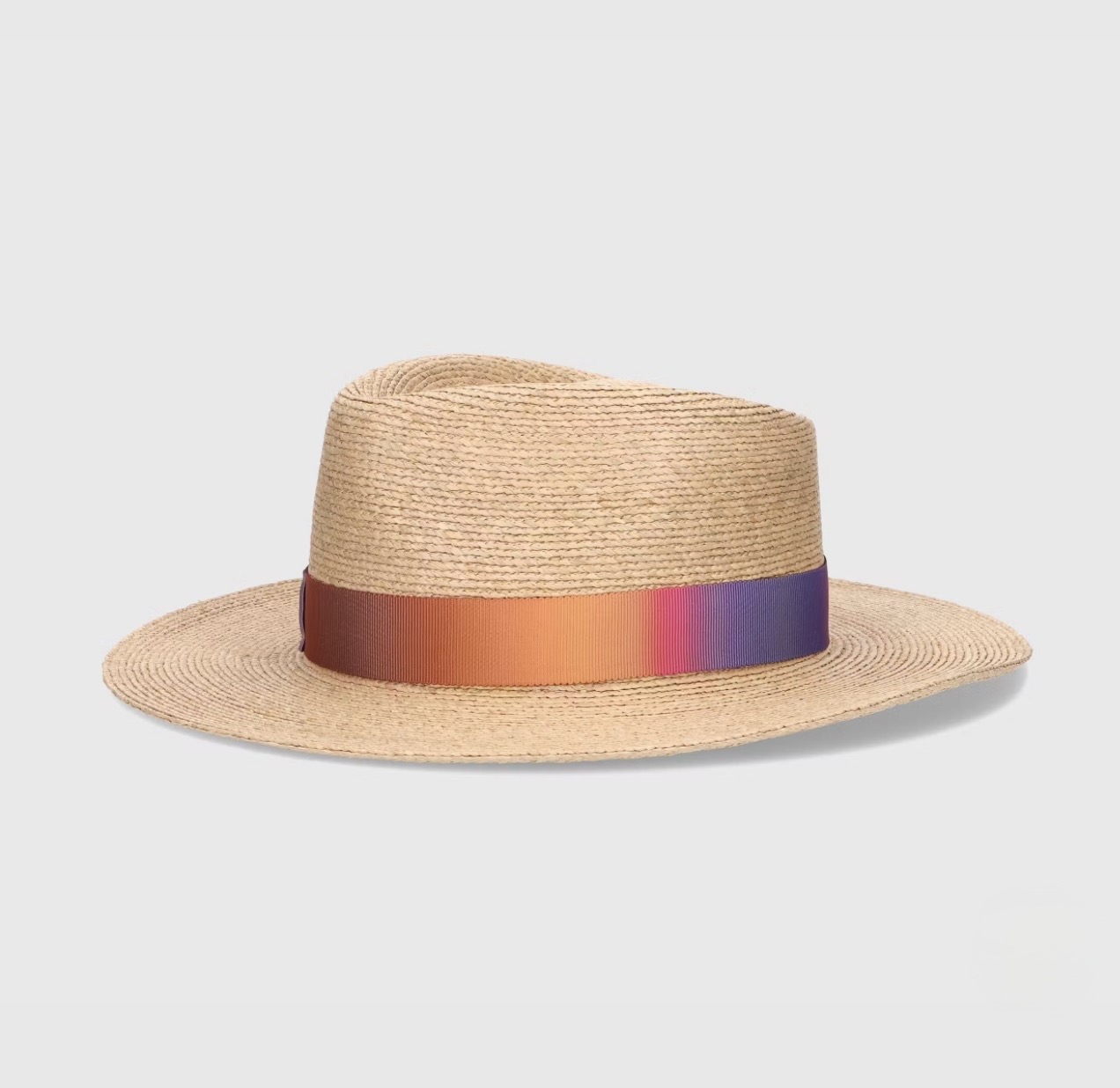 Cappello accessori realizzato in treccia di rafia Borsalino BORSALINO Abbigliamento e accessori > Abbigliamento - dettaglio 1