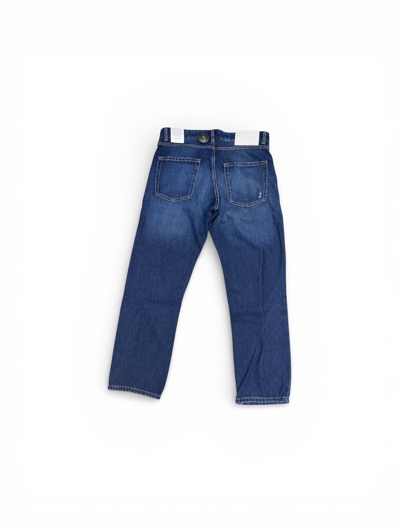 Jeans modello carrot vita bassa blu scuro Icon denim ICON DENIM Abbigliamento e accessori > Abbigliamento - dettaglio 1