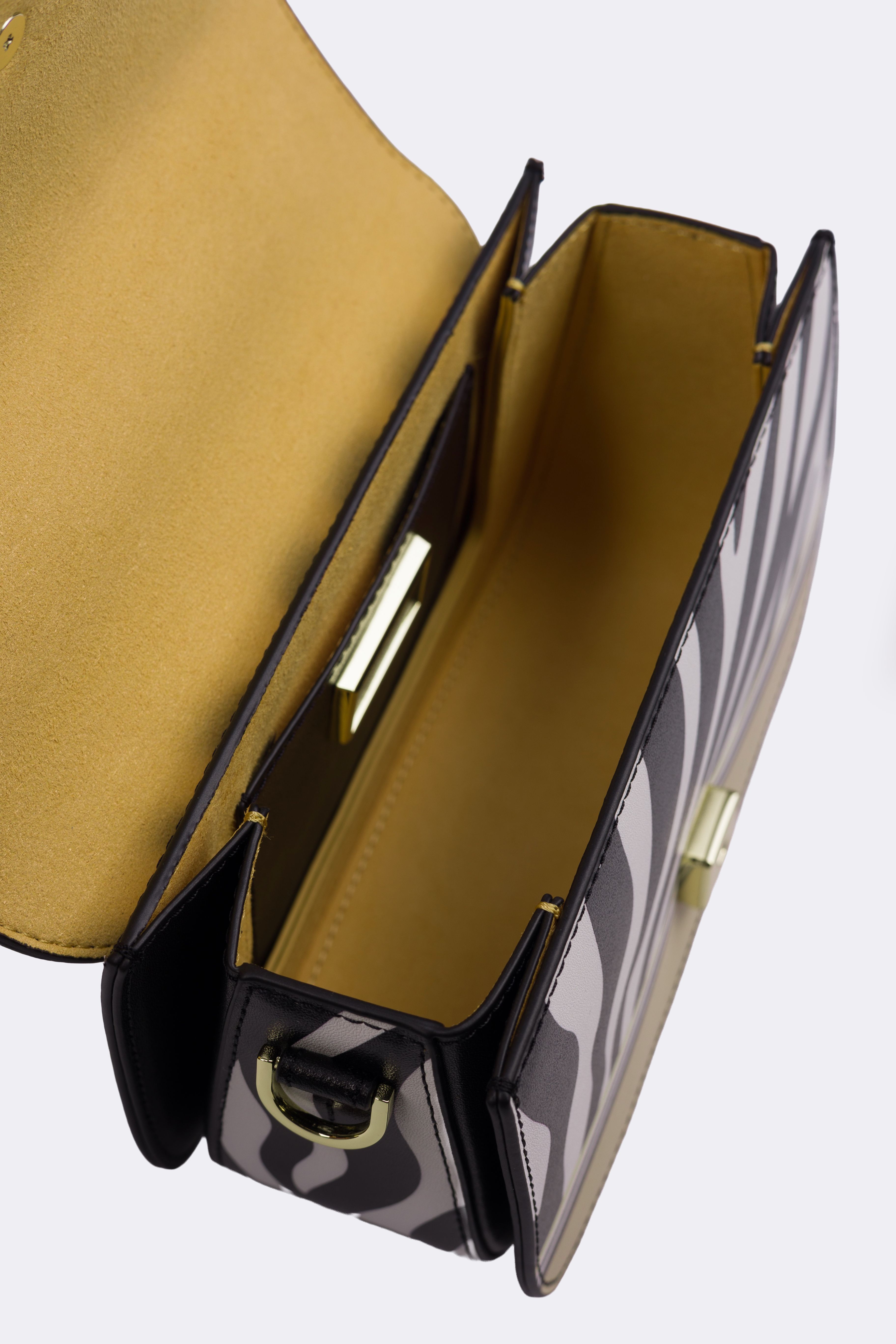 Borsa a mano pelle stampata Cromia CROMIA Abbigliamento e accessori > Borsette, portafogli e custodie - dettaglio 1