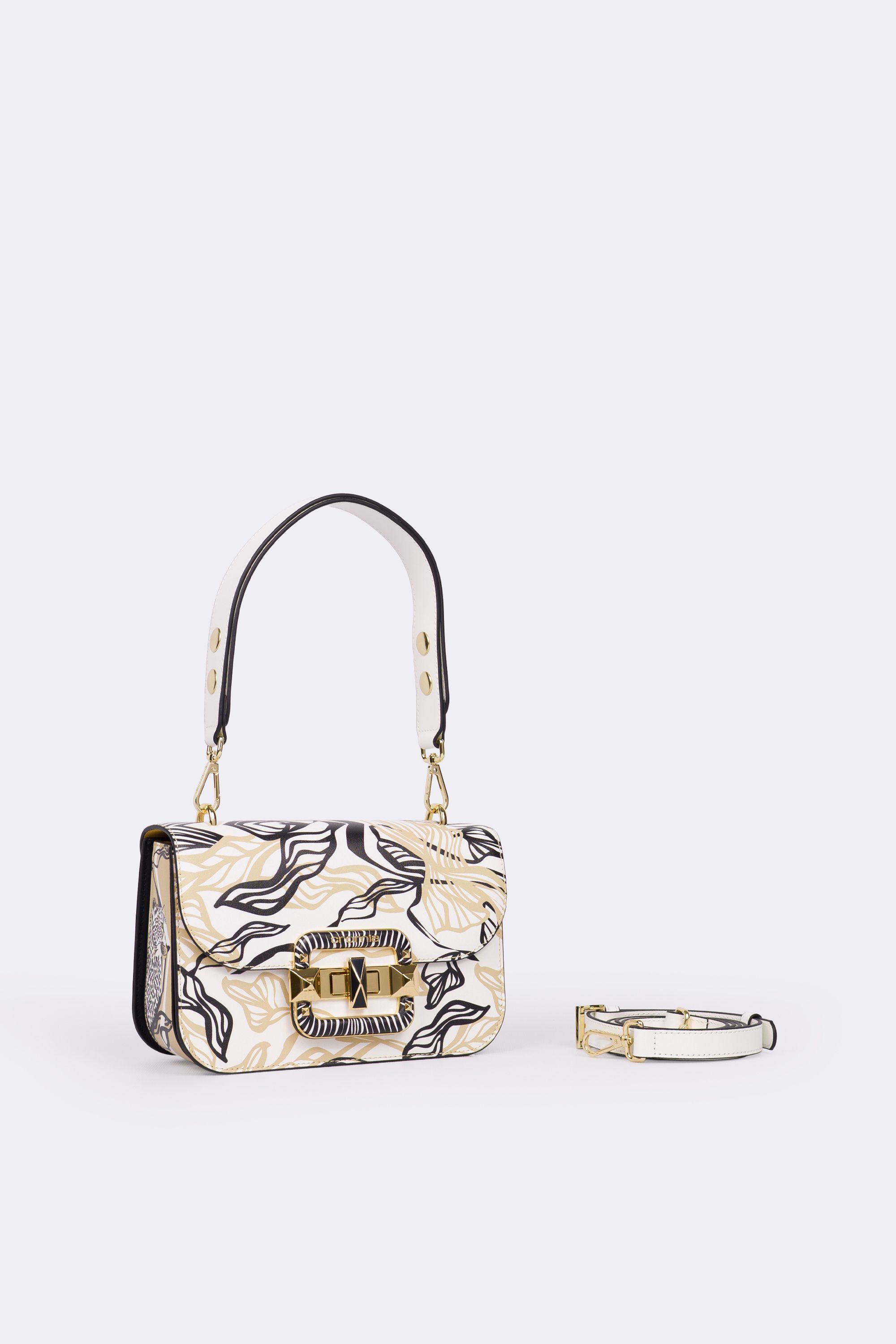 Borsa stampa jungle Cromia CROMIA Abbigliamento e accessori > Borsette, portafogli e custodie - dettaglio 1