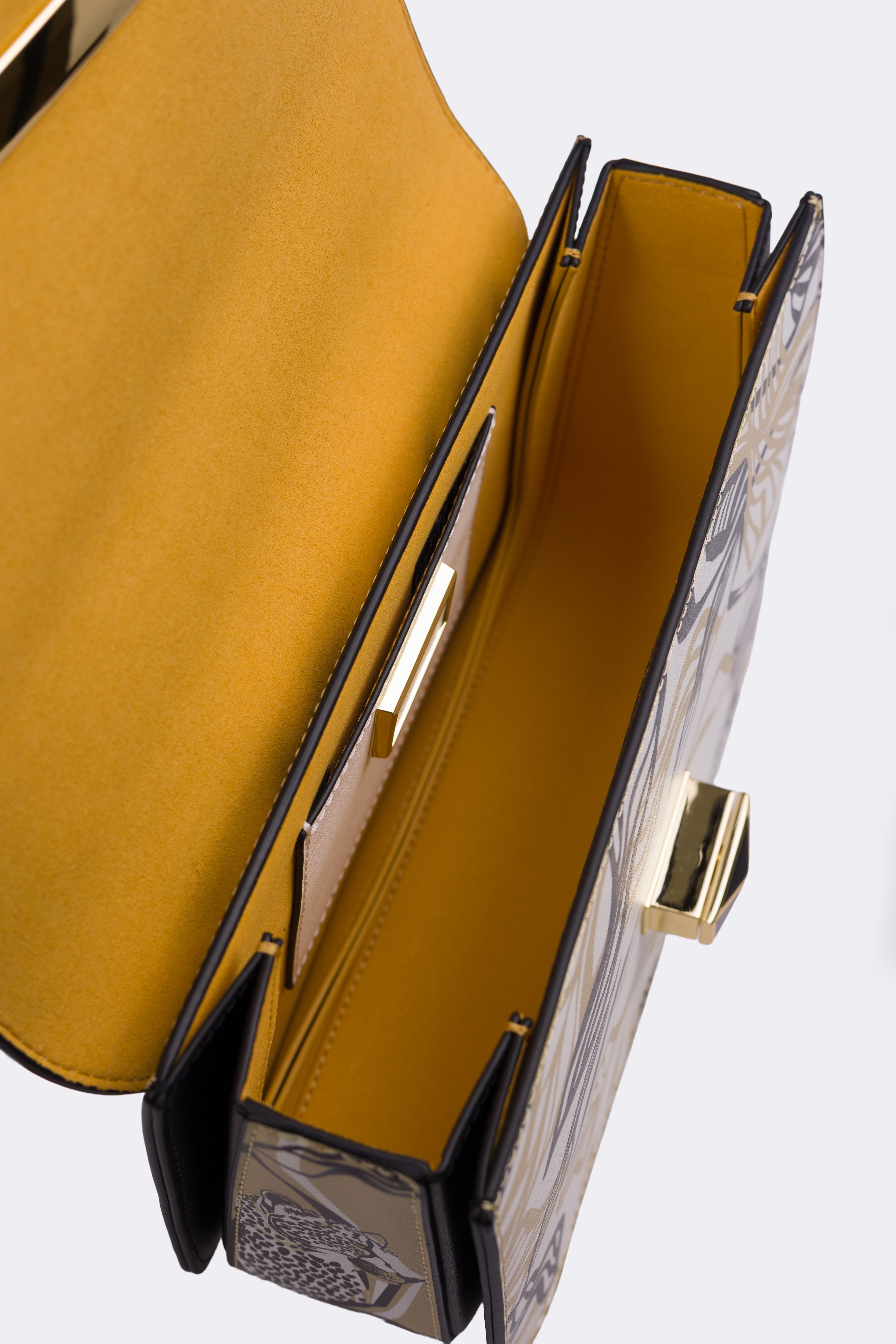 Borsa stampa jungle Cromia CROMIA Abbigliamento e accessori > Borsette, portafogli e custodie - dettaglio 2