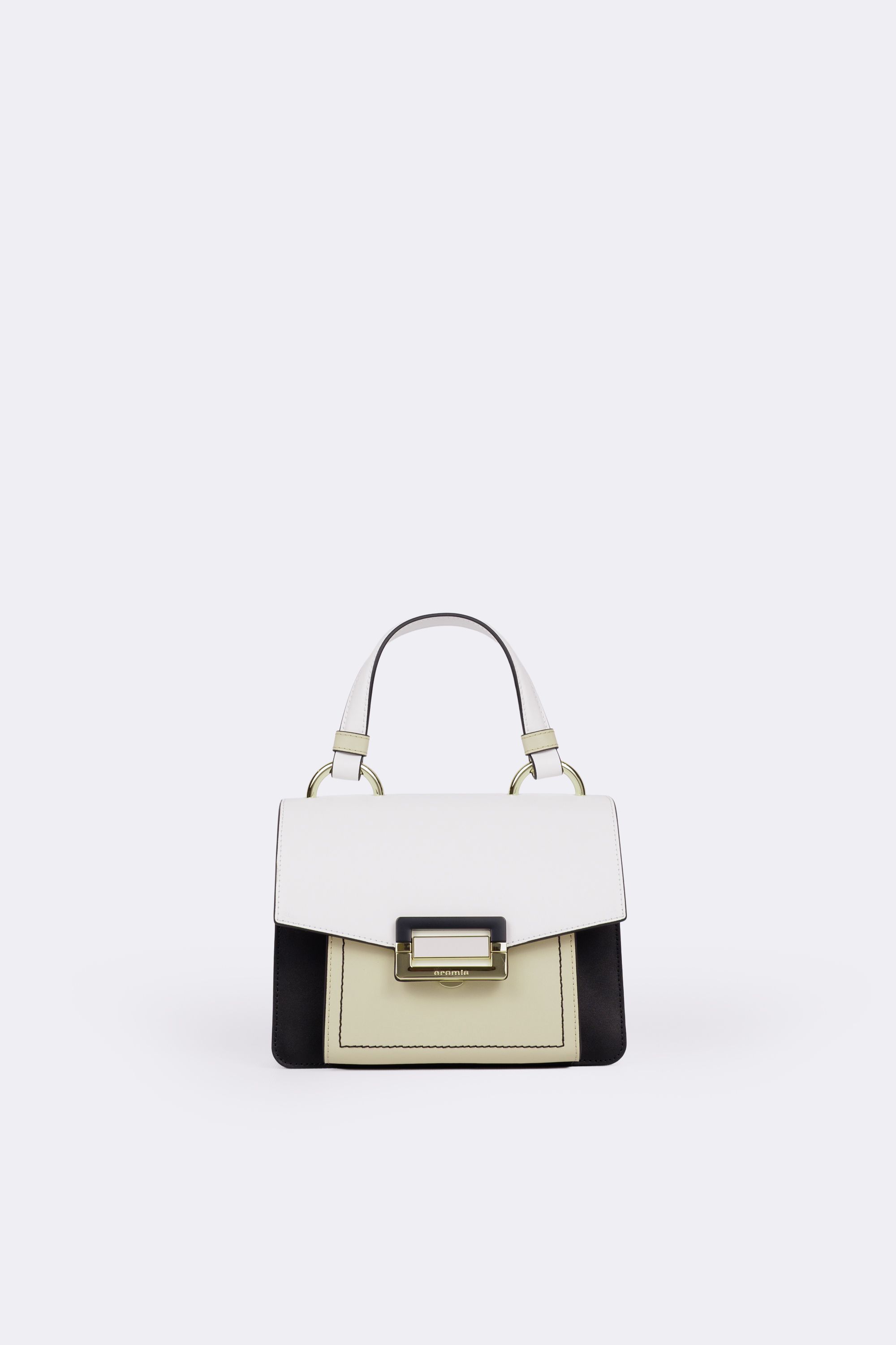 Borsa a mano con chiusura in metallo Cromia CROMIA Abbigliamento e accessori > Borsette, portafogli e custodie - dettaglio 1