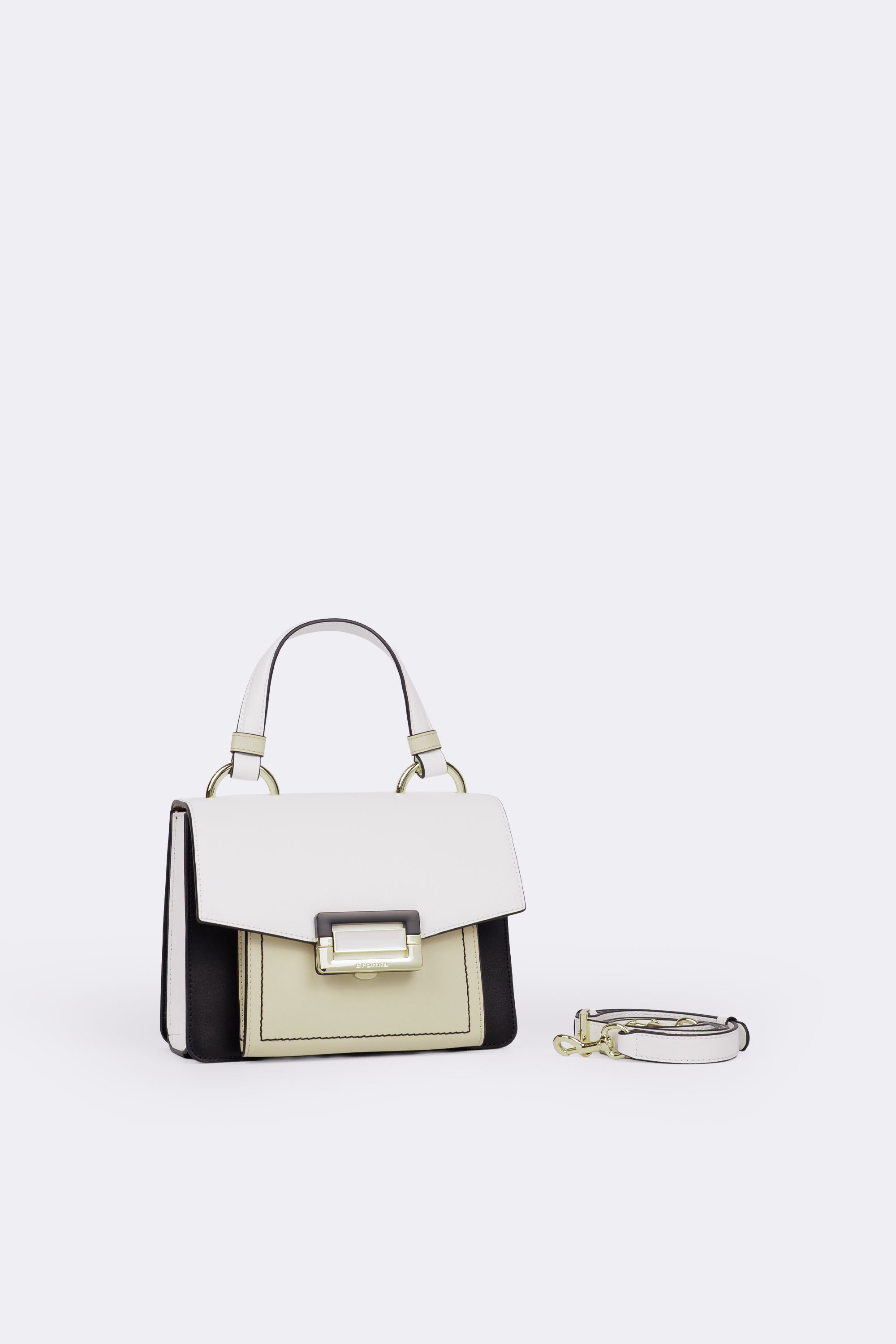 Borsa a mano con chiusura in metallo Cromia CROMIA Abbigliamento e accessori > Borsette, portafogli e custodie - dettaglio 2