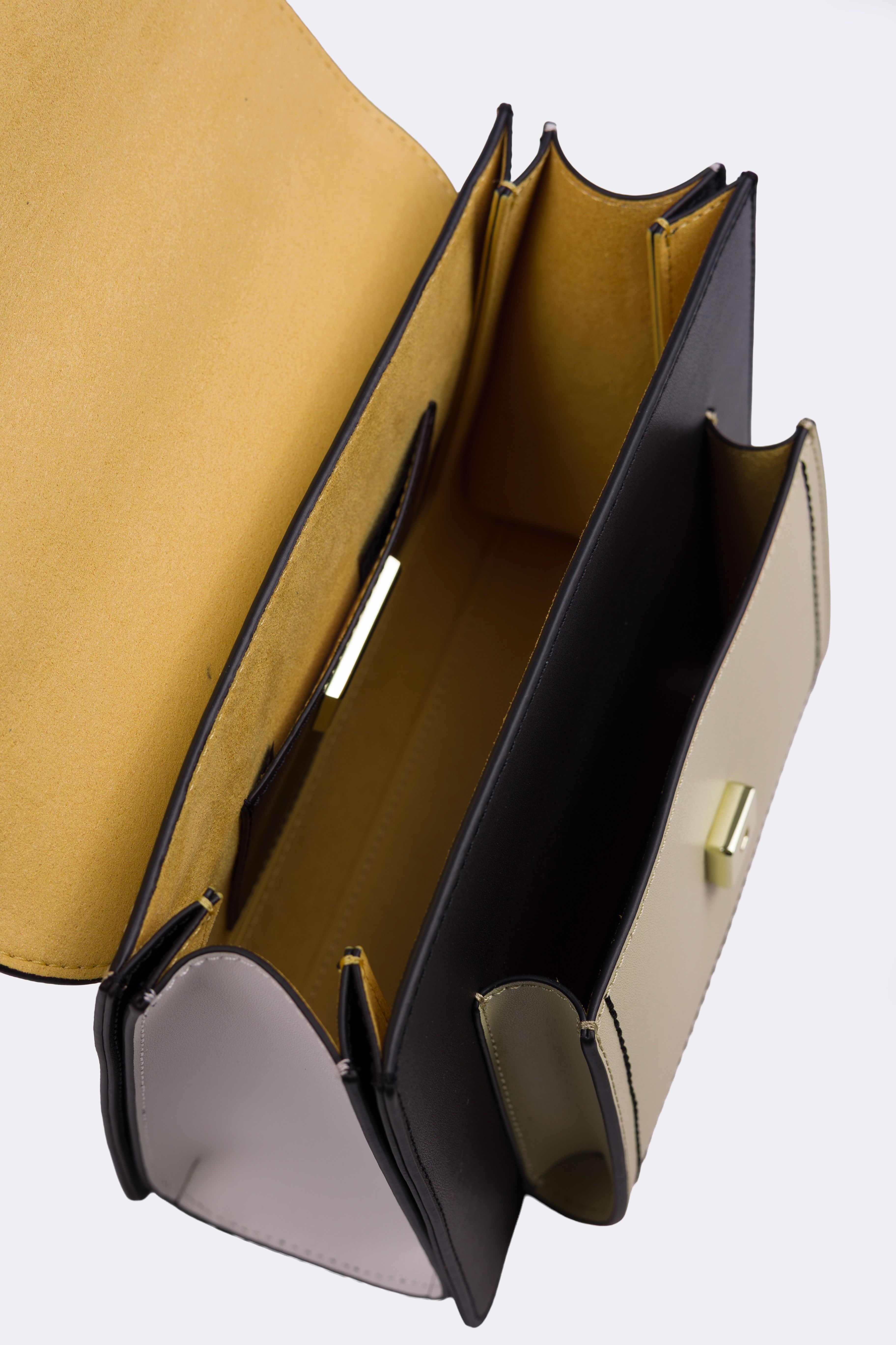 Borsa a mano con chiusura in metallo Cromia CROMIA Abbigliamento e accessori > Borsette, portafogli e custodie - dettaglio 3