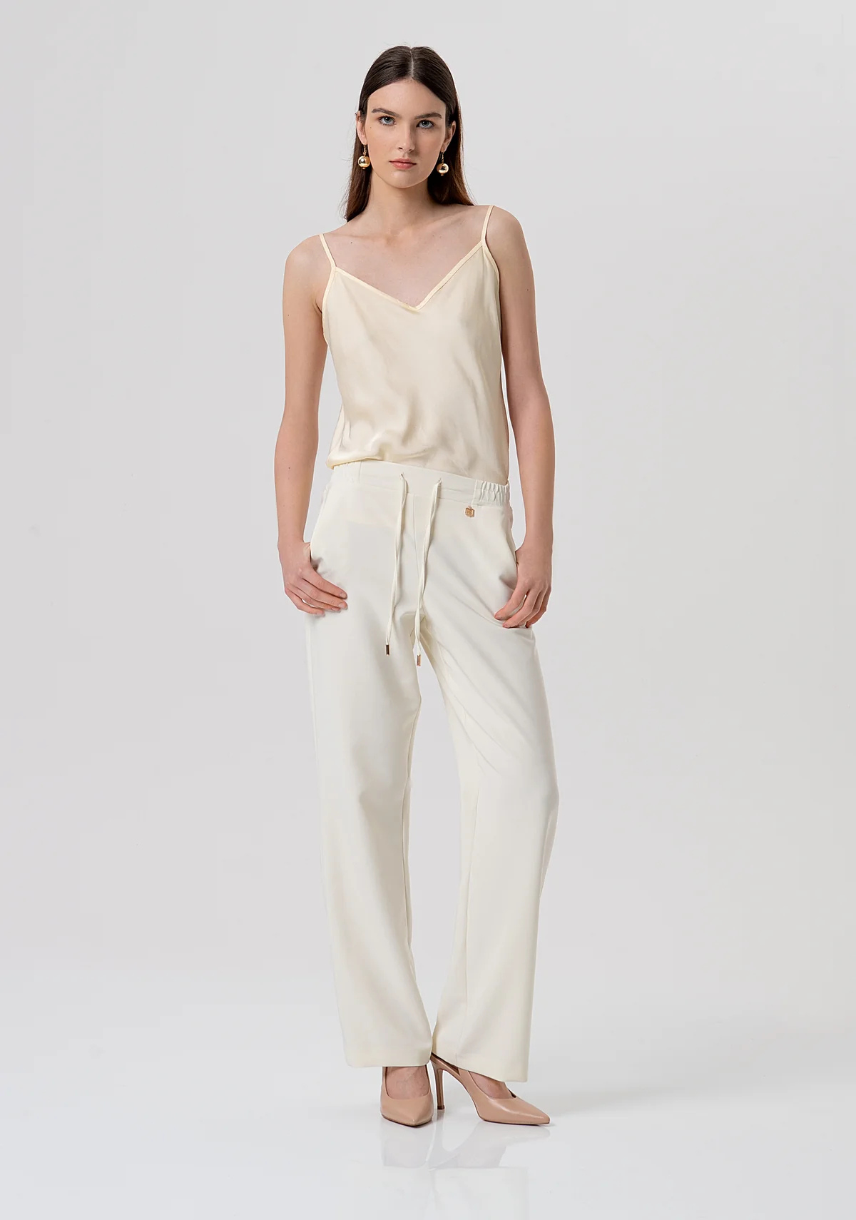 Pantalone gamba dritta Fracomina FRACOMINA Abbigliamento e accessori > Abbigliamento - dettaglio 2