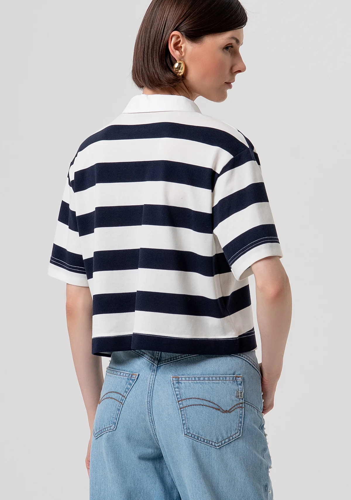 Polo  cropp Fracomina FRACOMINA Abbigliamento e accessori > Abbigliamento - dettaglio 1