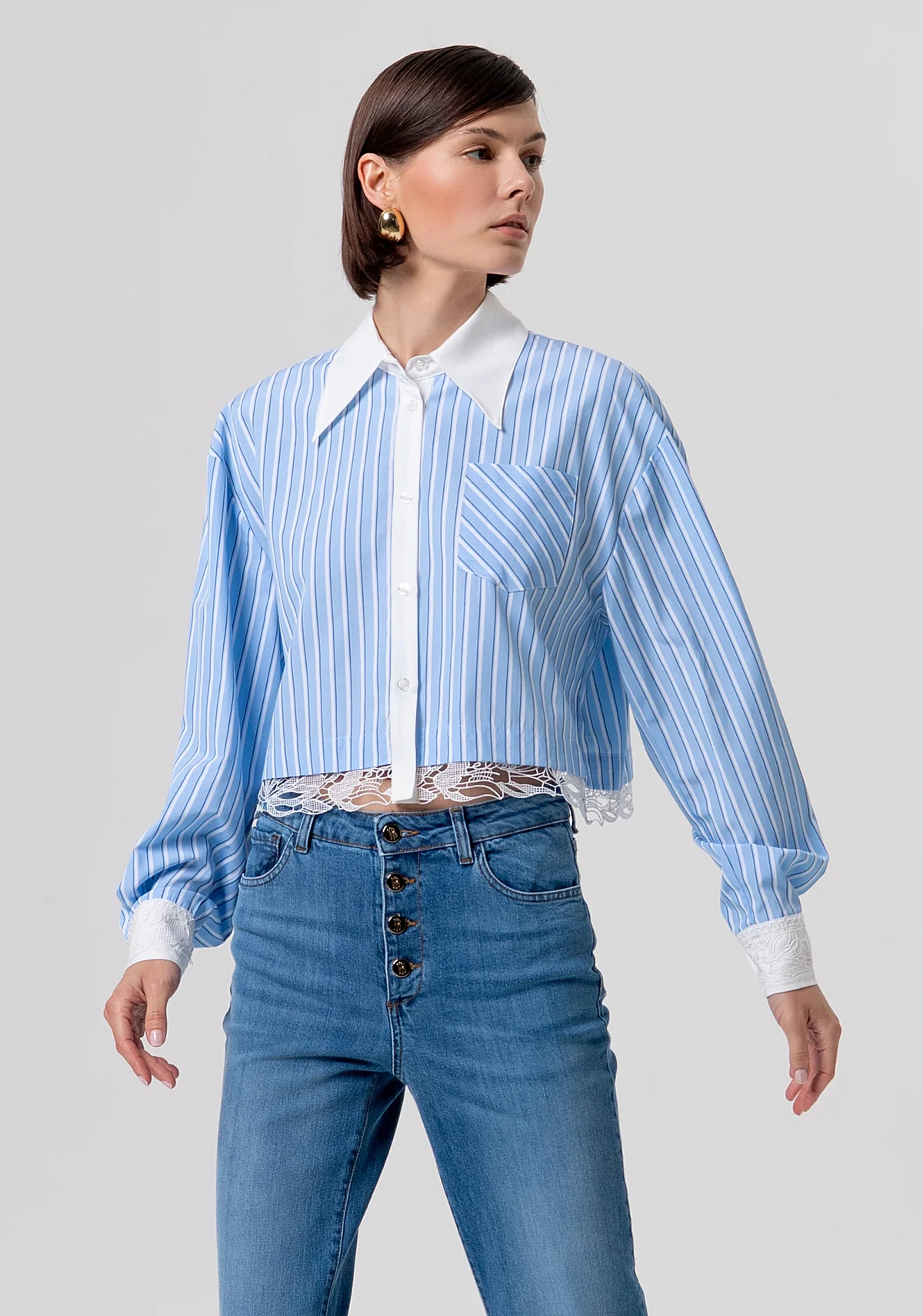 Camicia Fracomina a righe FRACOMINA Abbigliamento e accessori > Abbigliamento - dettaglio 2