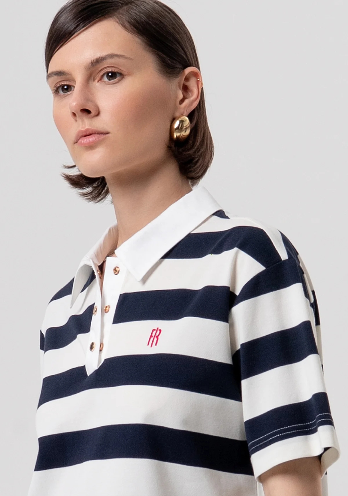 Polo  cropp Fracomina FRACOMINA Abbigliamento e accessori > Abbigliamento - dettaglio 2