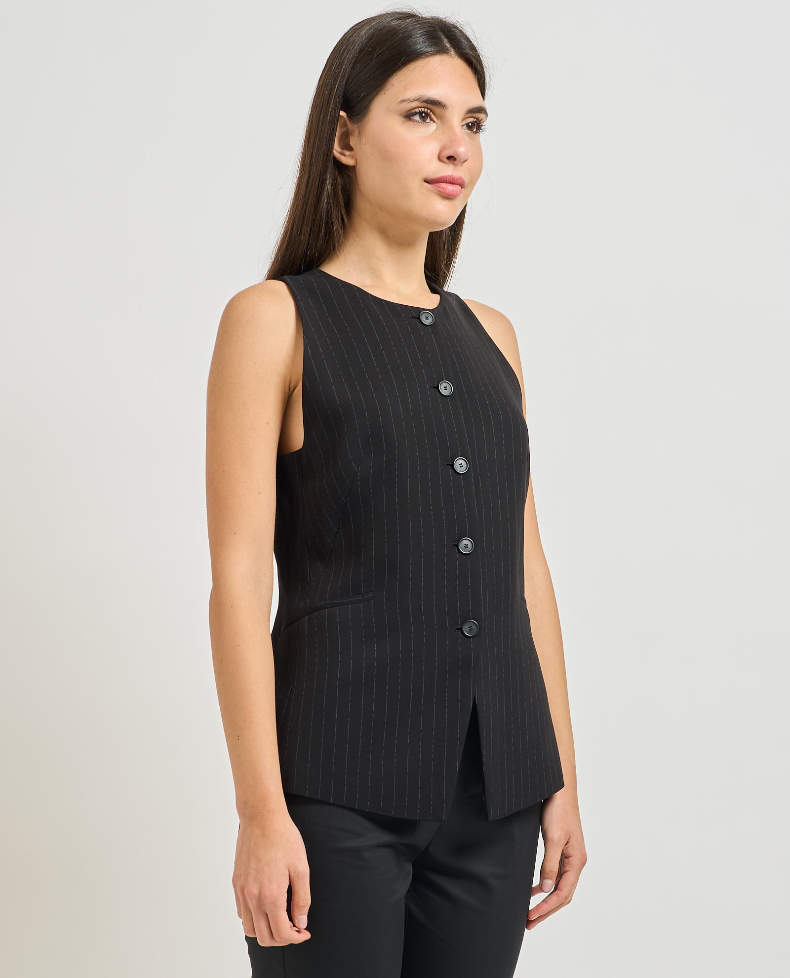 Gilet a righe donna Boss BOSS Abbigliamento e accessori > Abbigliamento - dettaglio 2