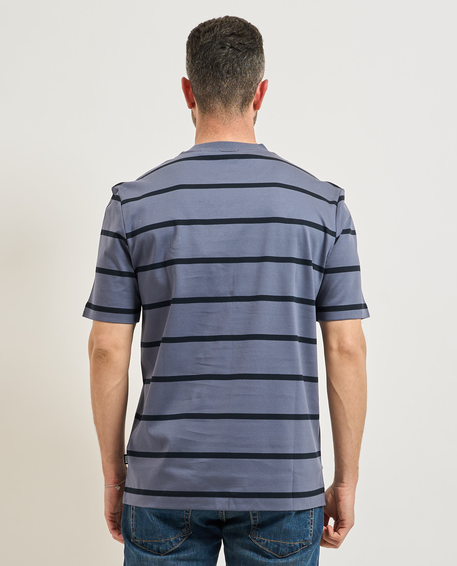 T-shirt casual in cotone Boss BOSS Abbigliamento e accessori > Abbigliamento - dettaglio 3