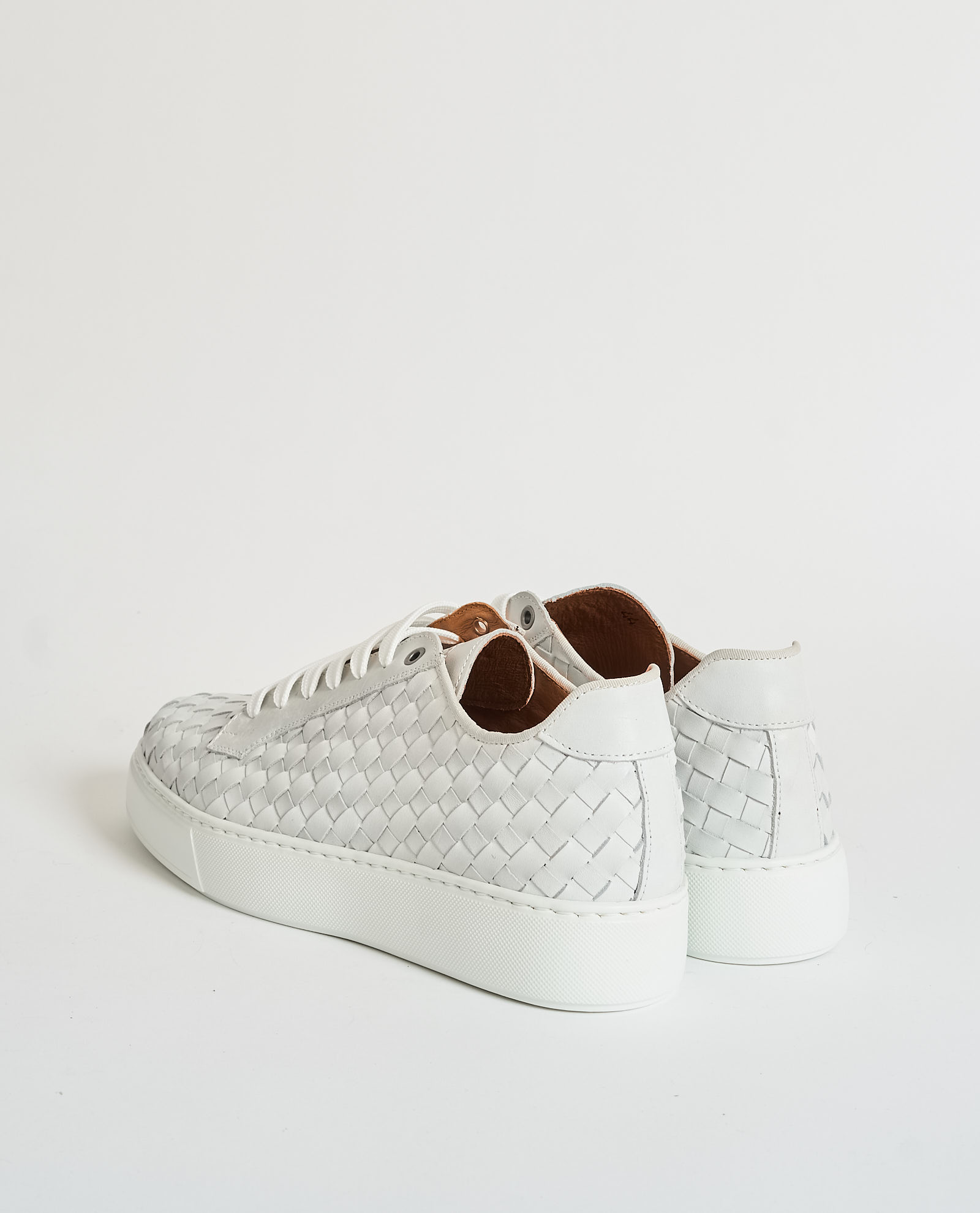 Sneakers uomo Exton in pelle intrecciata EXTON Abbigliamento e accessori > Scarpe - dettaglio 1
