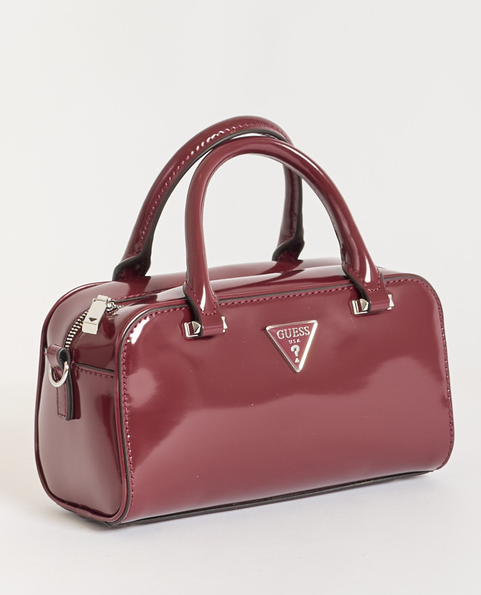 Borsa a mano lavorazione lucida Guess GUESS Abbigliamento e accessori > Borsette, portafogli e custodie - dettaglio 2