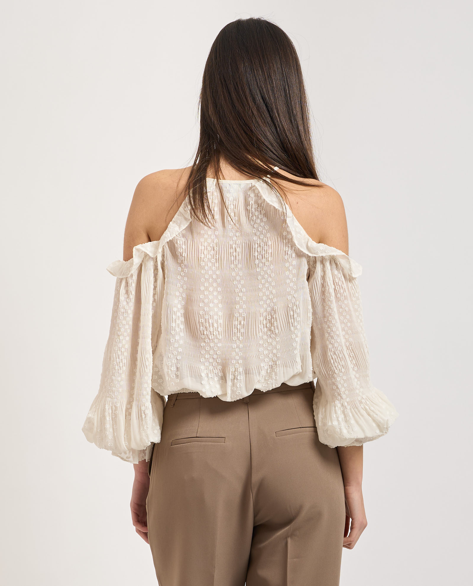 Camicia spalle scoperte Guess GUESS Abbigliamento e accessori > Abbigliamento - dettaglio 3