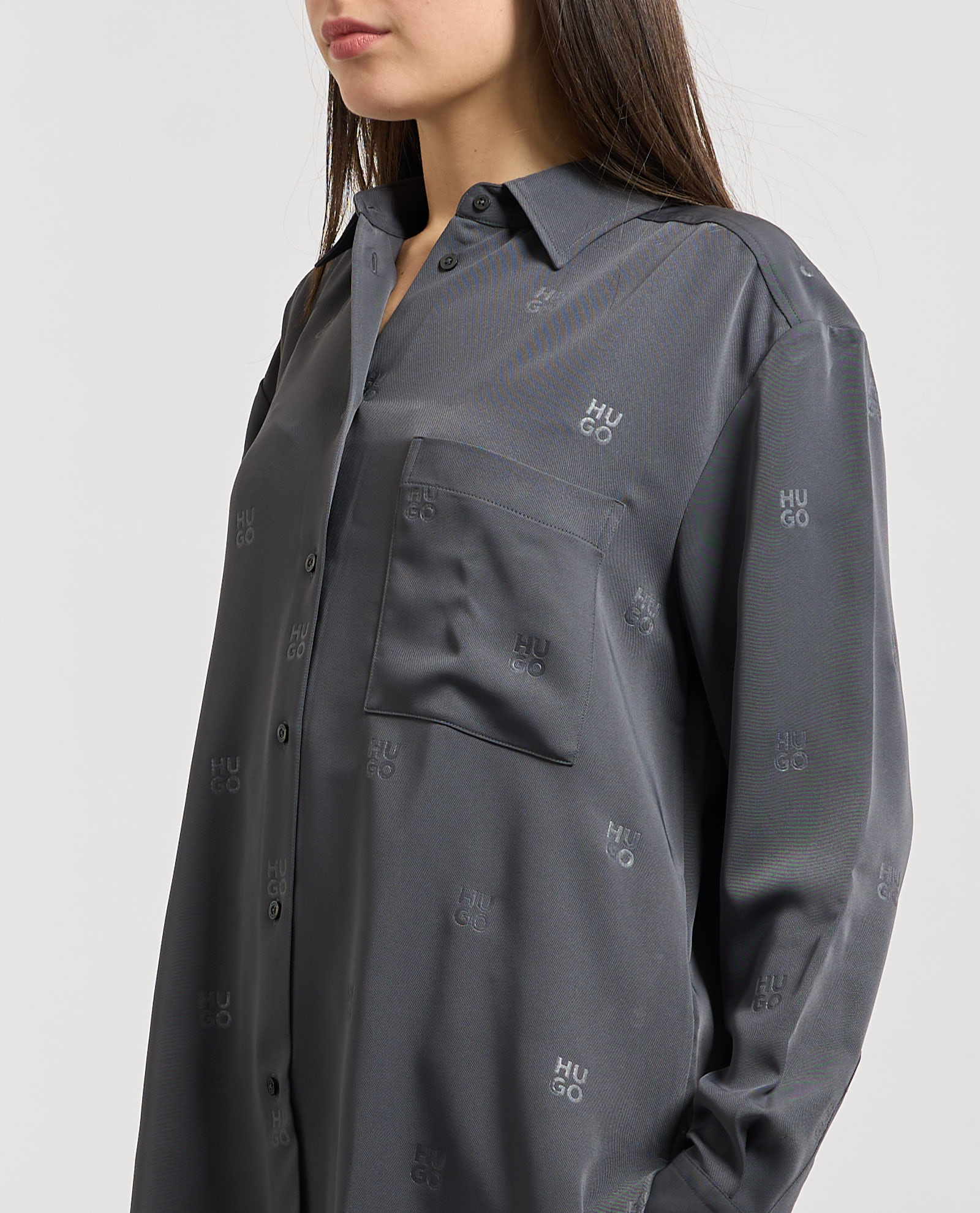 Camicia oversize donna Hugo HUGO Abbigliamento e accessori > Abbigliamento - dettaglio 2