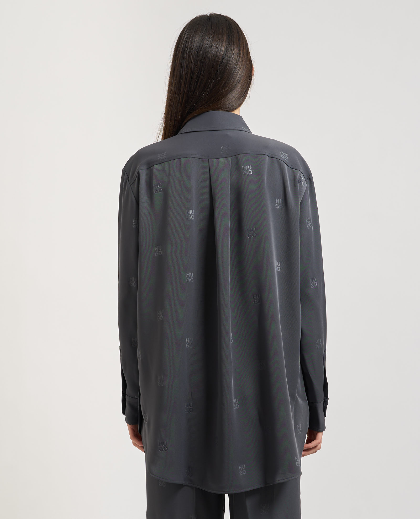 Camicia oversize donna Hugo HUGO Abbigliamento e accessori > Abbigliamento - dettaglio 4