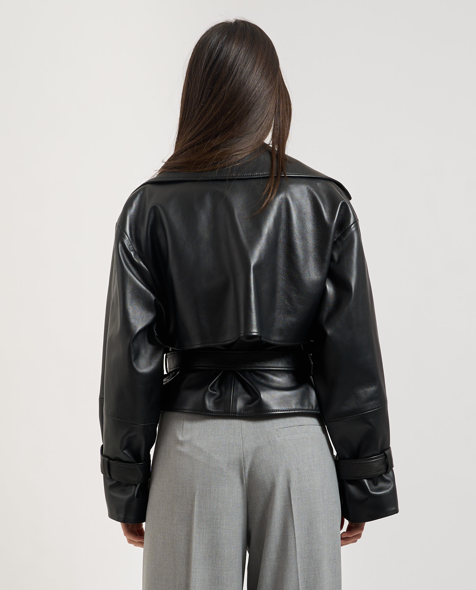 Giacca in pelle donna Hugo HUGO Abbigliamento e accessori > Abbigliamento - dettaglio 3
