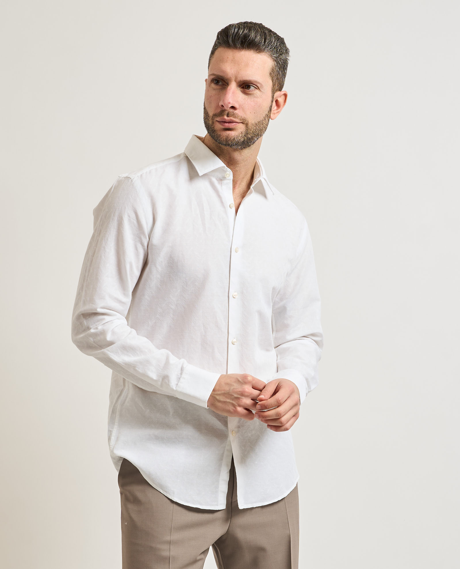 Camicia lino Hugo HUGO Abbigliamento e accessori > Abbigliamento - dettaglio 2