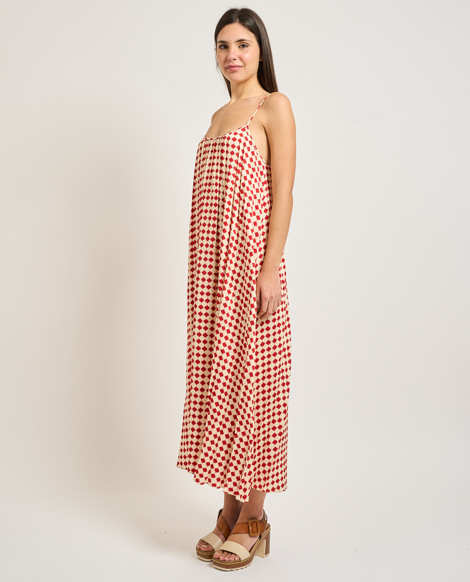 Abito elegante lungo a rombi Iblues IBLUES Abbigliamento e accessori > Abbigliamento - dettaglio 1