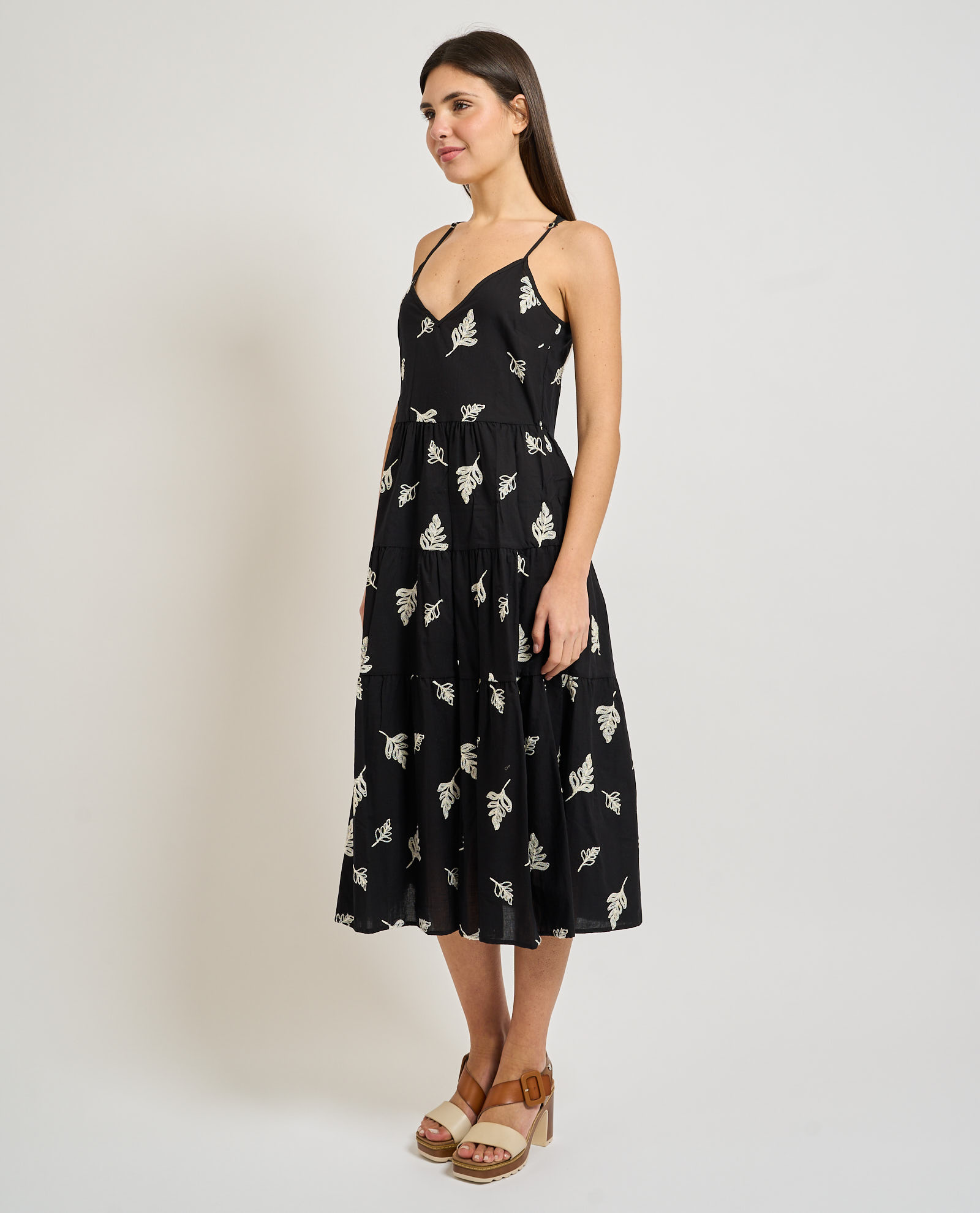 Abito fantasia foglie Denny rose DENNY ROSE Abbigliamento e accessori > Abbigliamento - dettaglio 1