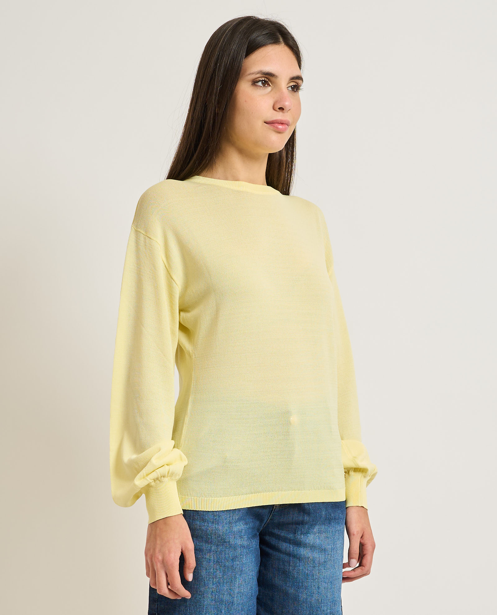 Maglia tinta unita oversize Yes-zee YES-ZEE Abbigliamento e accessori > Abbigliamento - dettaglio 2