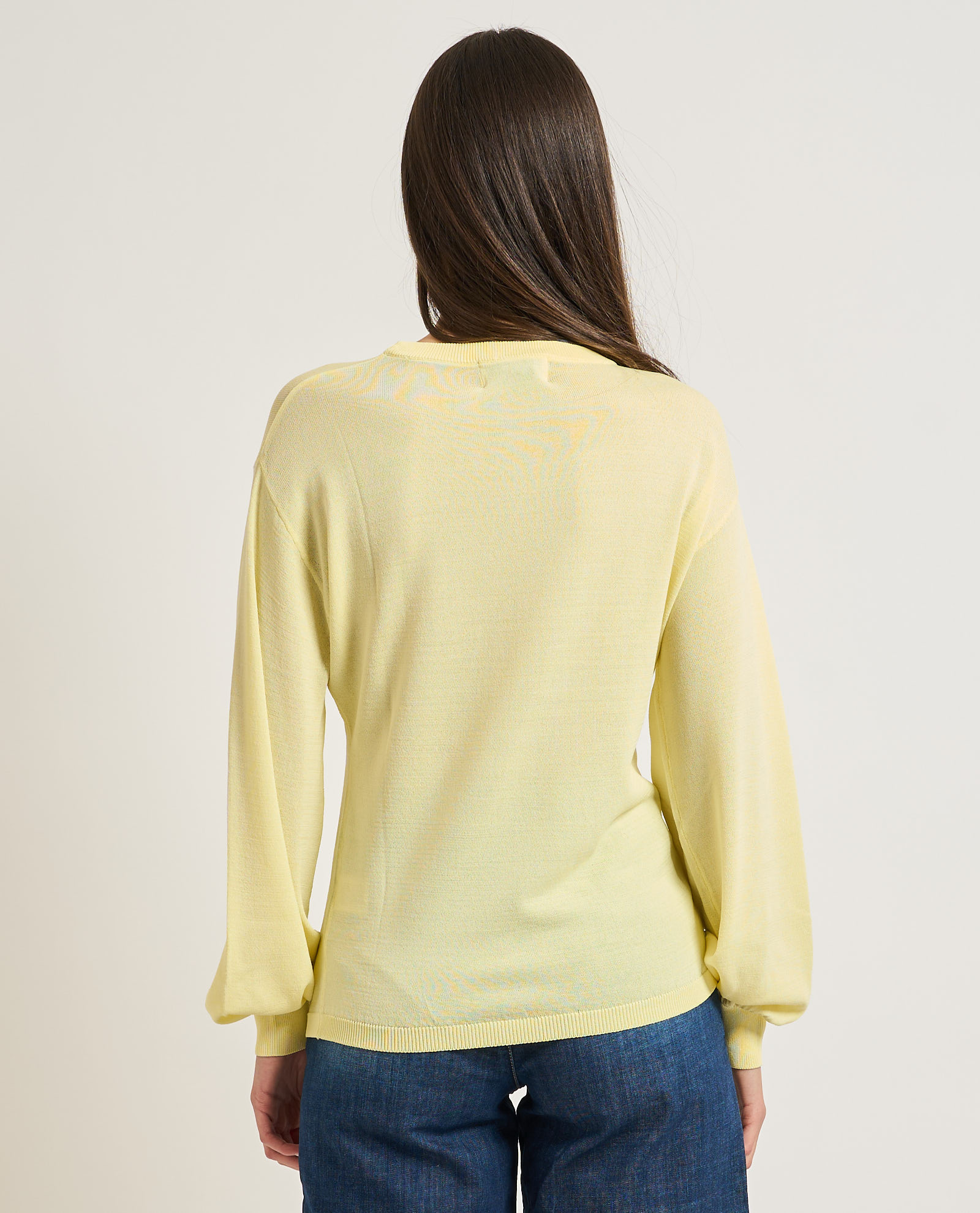 Maglia tinta unita oversize Yes-zee YES-ZEE Abbigliamento e accessori > Abbigliamento - dettaglio 3